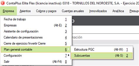 crear una subcuenta de proveedores